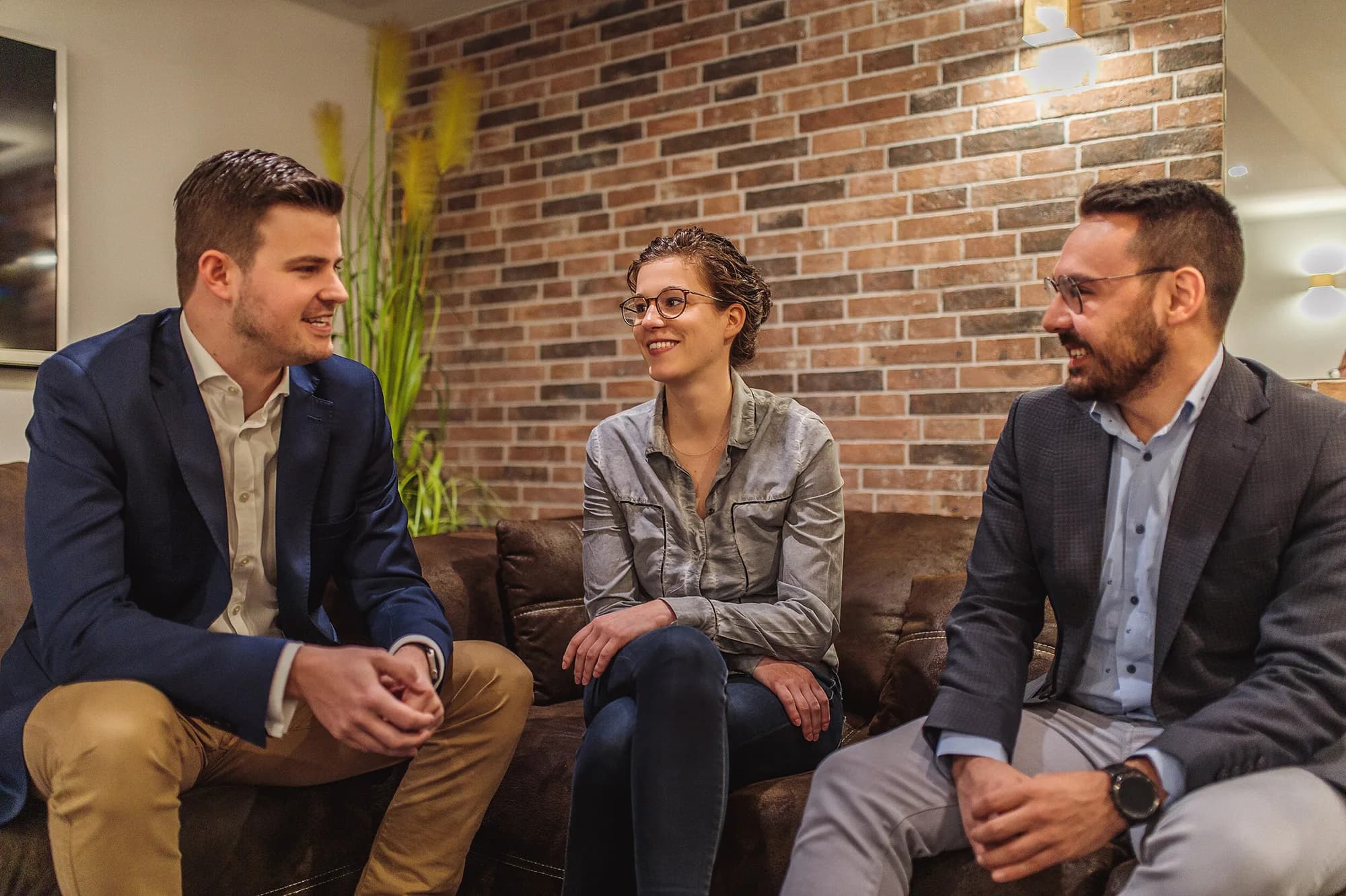 Persönliches Kennenlernen im Beratungsgespräch